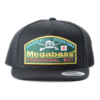 Hats Megabass Black Throwback Snapback Hat -Apparel + Shoes Shop image 246