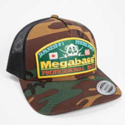Hats Megabass Camo Throwback Trucker Hat