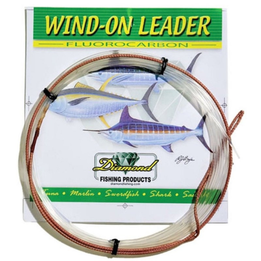 Diamond Fluorocarbon Wind-On Leaders -Apparel + Shoes Shop image 926